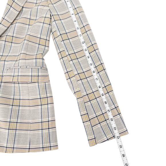 ME+EM Statement Check Boyfriend Blazer UK6|US2 - Picture 15 of 15